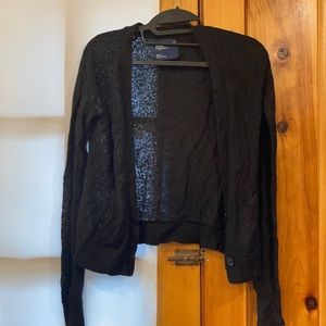Medium black American eagle cardigan